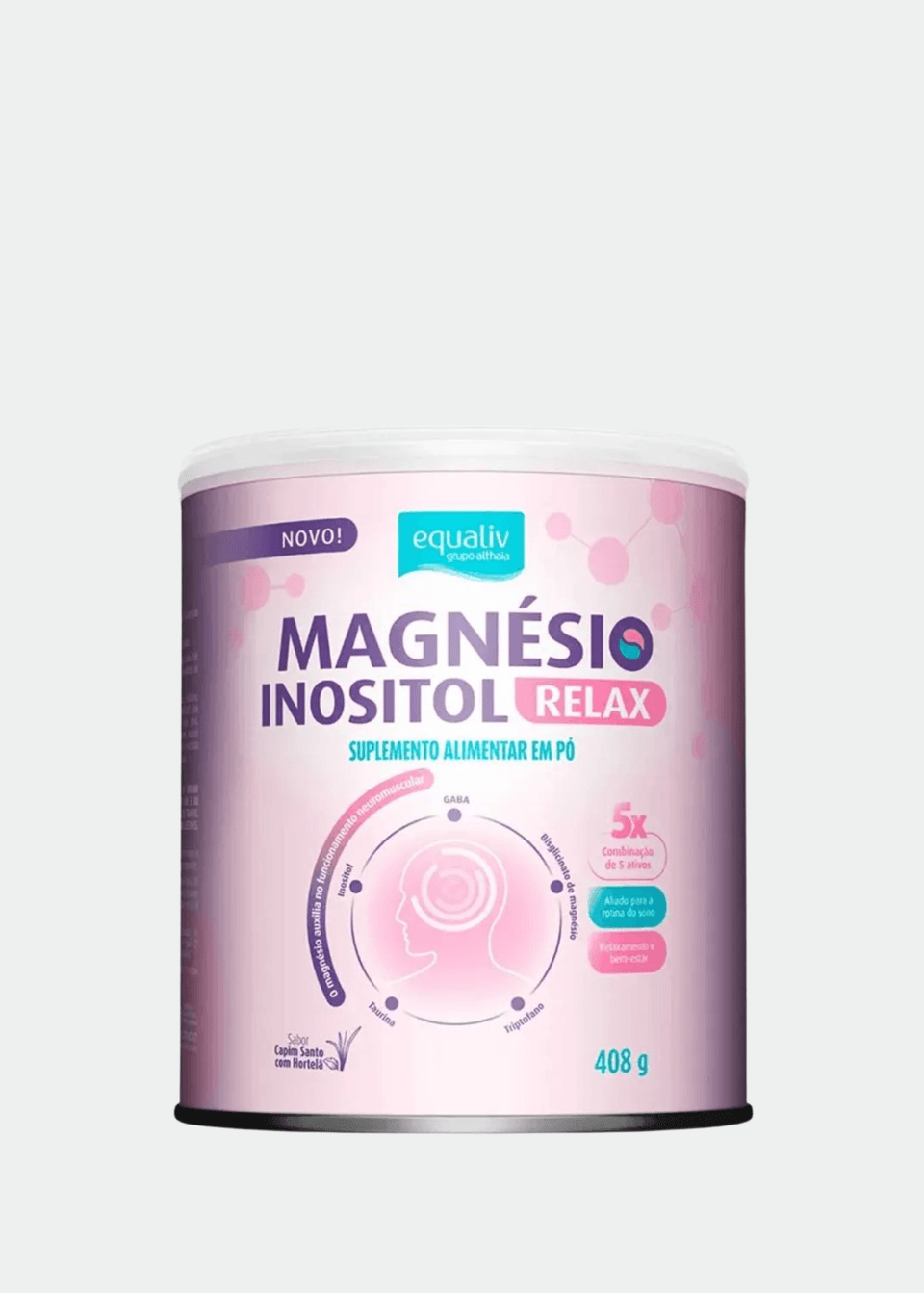 Magnésio Inositol Relax Equaliv - 408g